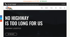 Desktop Screenshot of easywaylogistics.net